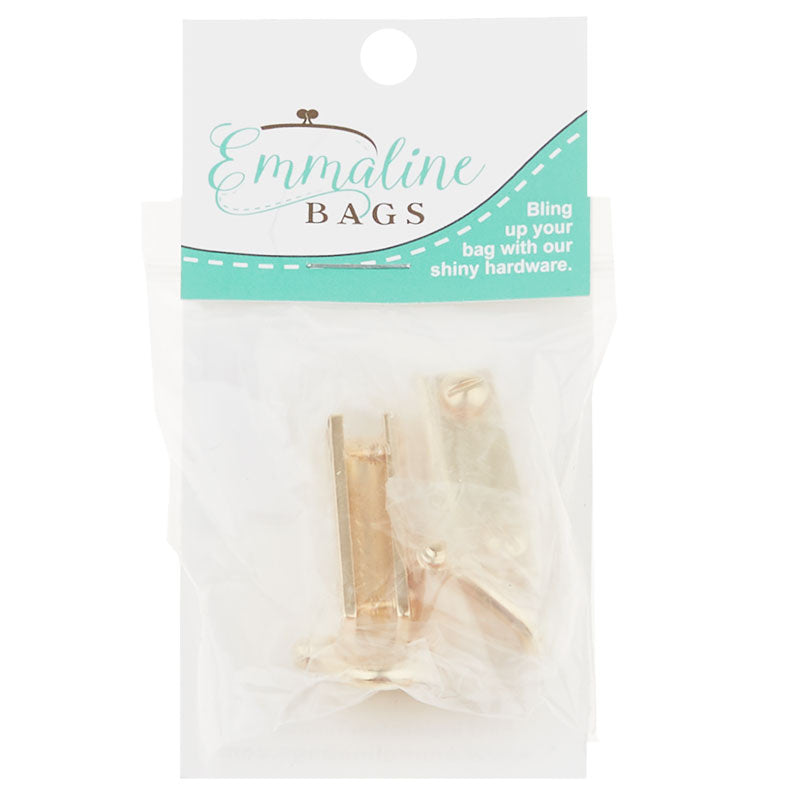 Emmaline Strap Clip with D-Ring - Set of Two Gold Alternative View #1
