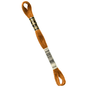 DMC Embroidery Floss - 434 Light Brown Primary Image