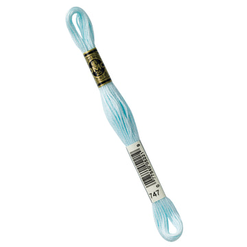 DMC Embroidery Floss - 747 Very Light Sky Blue Primary Image