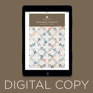 Digital Download - Pinwheel Wreath Quilt Pattern by Missouri Star Primary Image