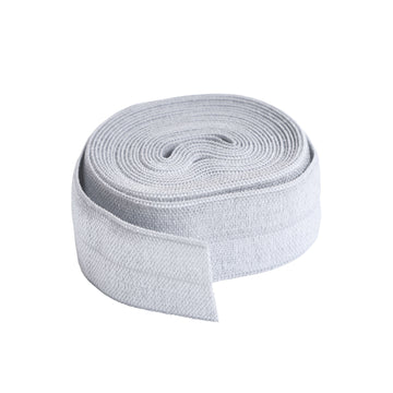 ByAnnie Fold-Over Elastic 20mm - 2 yards - Pewter Primary Image