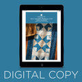 Digital Download - Half-Square Triangle Star Table Runner Pattern by Missouri Star