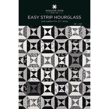 Easy Strip Hourglass Quilt Pattern by Missouri Star Primary Image