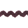 Chenille Ric Rac - 5/8" Purple
