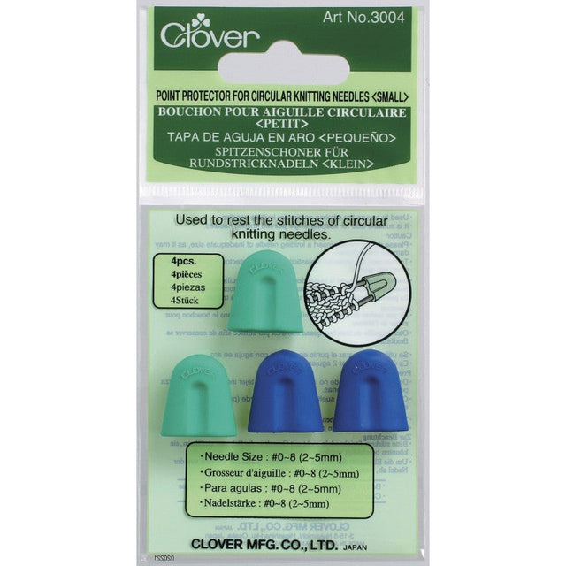 Clover Point Protectors for Circular Knitting Needles - Small Primary Image
