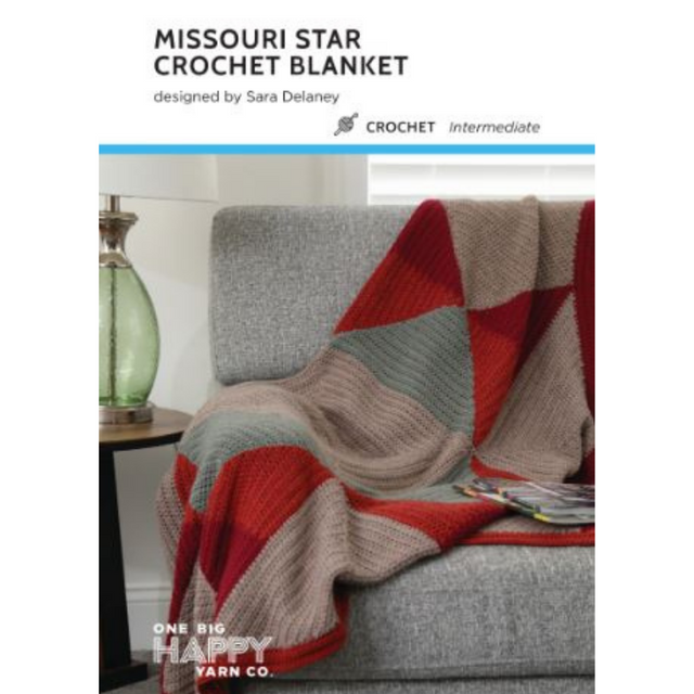 Missouri Star Blanket Printed Crochet Pattern Primary Image