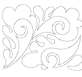 Paisley Feathers Free Machine Quilting Pattern-Missouri Star Quilt Company