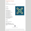 Digital Download - Outline Cross Quilt Pattern by Missouri Star