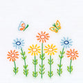 Field of Flowers Embroidery Hand Towel Set