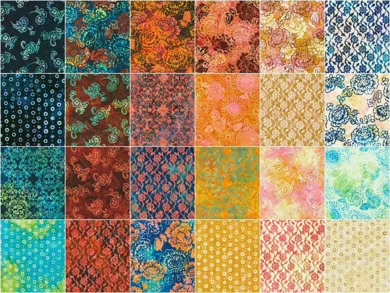 Artisan Batiks - Hermosa Ten Squares Alternative View #2