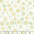 Imperial Collection - Honoka Teal Colorstory Flowers Sprout Metallic Yardage