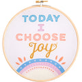 Today I Choose Joy Embroidery Kit