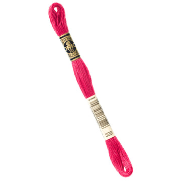 DMC Embroidery Floss - 309 Ultra Very Dark Rose Primary Image