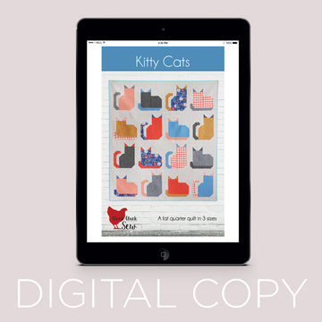 Digital Download - Kitty Cats Quilt Pattern Primary Image