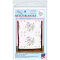 Interlocking Fluttering Butterflies 18" Embroidery Quilt Blocks Set