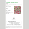 Digital Download - Cloud Nine Quilt Pattern by Missouri Star