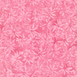 Jubilant Batiks - Lilies Pink Raspberry Yardage Primary Image