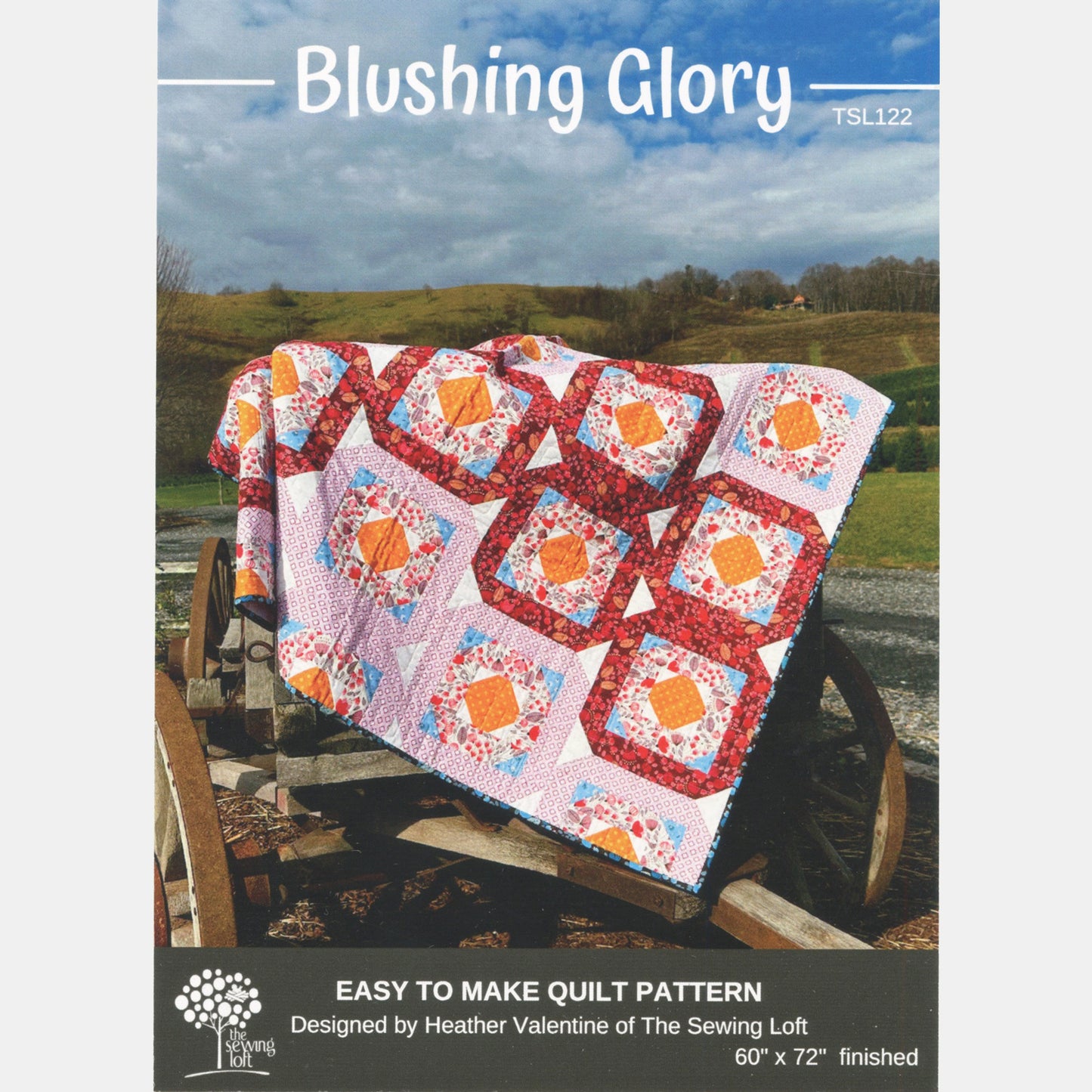 Blushing Glory Quilt Pattern Primary Image
