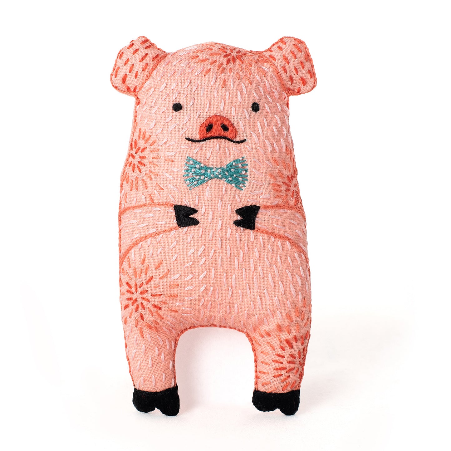 D.I.Y. Embroidered Doll Kit - Pig Primary Image