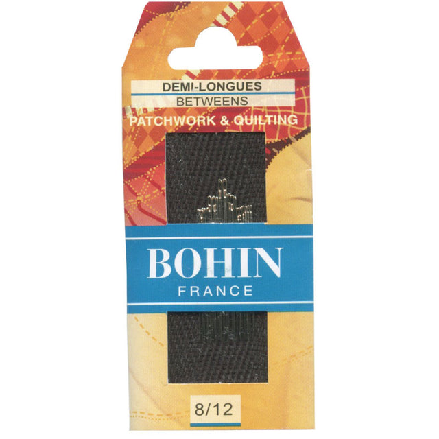 Bohin Between Quilting Needles - Assorted Sizes 8/12