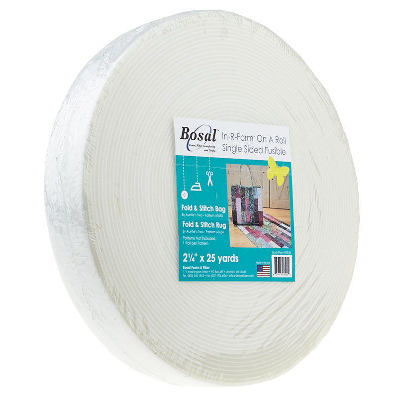 Bosal In-R-Form on a Roll Single Sided Fusible Stabilizer - 2 1/4" x 25 Yards