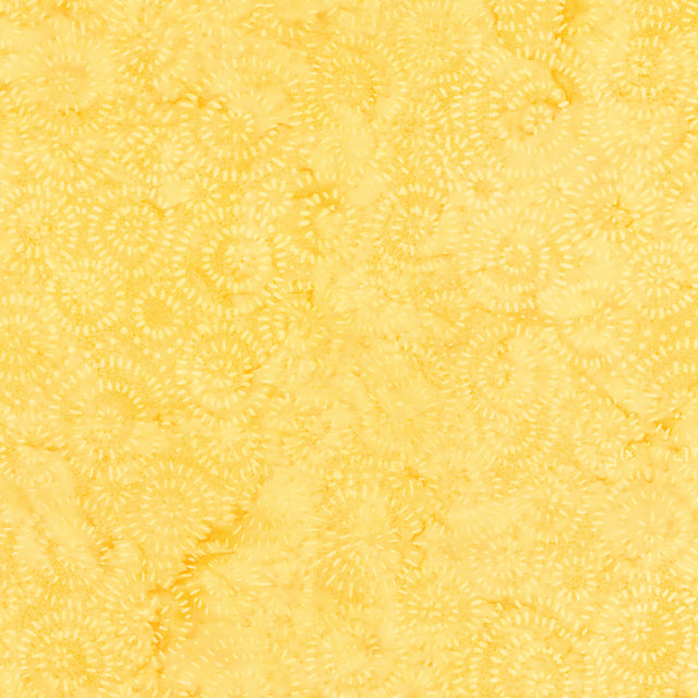 Artisan Batiks - Splash Sunbursts Yellow Yardage Primary Image