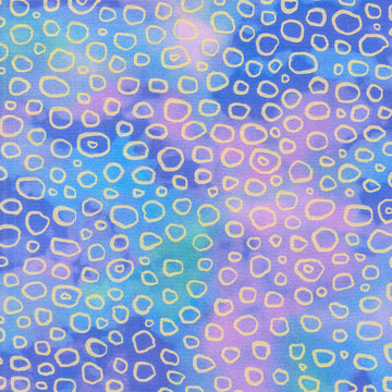 Chromaticity - Circles Celestial Metallic Yardage Primary Image