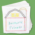 Barnyard Friends Cloth Embroidery Nursery Book Kit