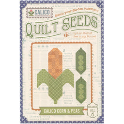Lori Holt Quilt Seeds Calico Corn & Peas Pattern Primary Image
