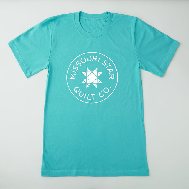 Missouri Star Circle Logo T-shirt - Teal - 4XL Primary Image