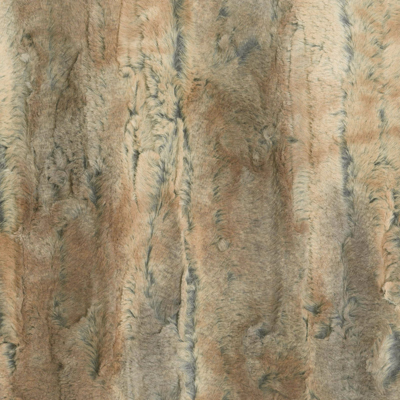 Luxe Cuddle® - Red Fox Amber/Taupe 60" Minky Yardage