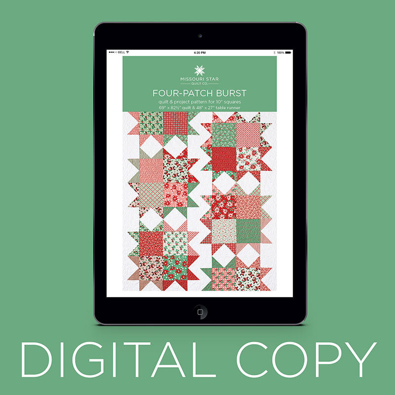 Digital Download - Four-Patch Burst Quilt Pattern by Missouri Star Primary Image