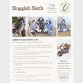 Sluggish Sloth Pudgy Plushies Pattern