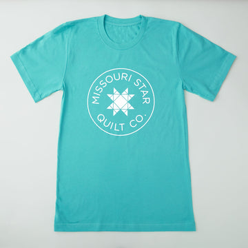 Missouri Star Teal Circle Logo T-shirt - L Primary Image