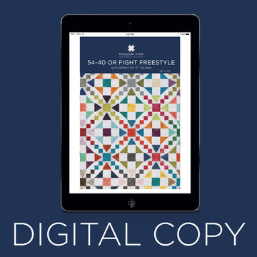 Digital Download - 54-40 or Fight Freestyle Quilt Pattern by Missouri Star Primary Image