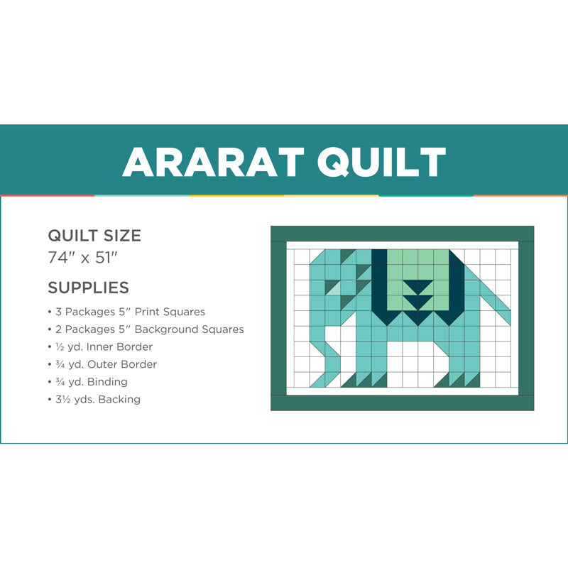 Digital Download - Ararat Quilt Pattern by Missouri Star Alternative View #1