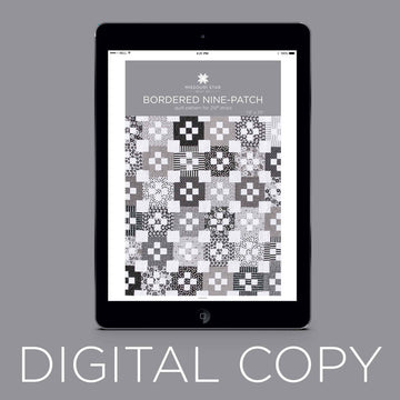 Digital Download - Bordered Nine-Patch Quilt Pattern by Missouri Star Primary Image