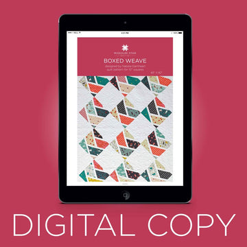 Digital Download - Boxed Weave Quilt Pattern by Missouri Star Primary Image