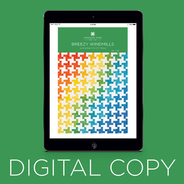 Digital Download - Breezy Windmills Quilt Pattern by Missouri Star Primary Image