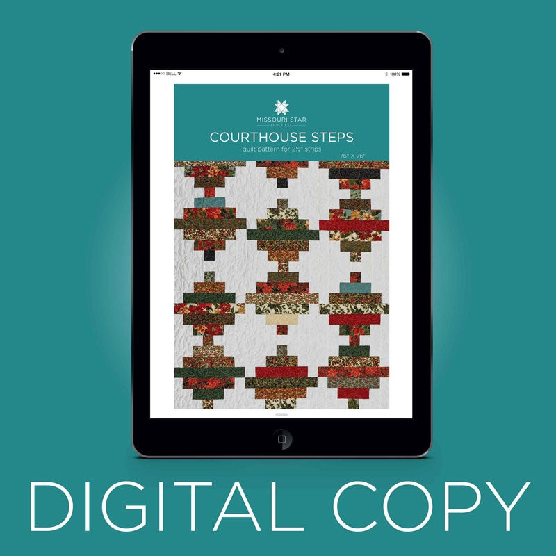 Digital Download - Courthouse Steps Quilt Pattern by Missouri Star Primary Image