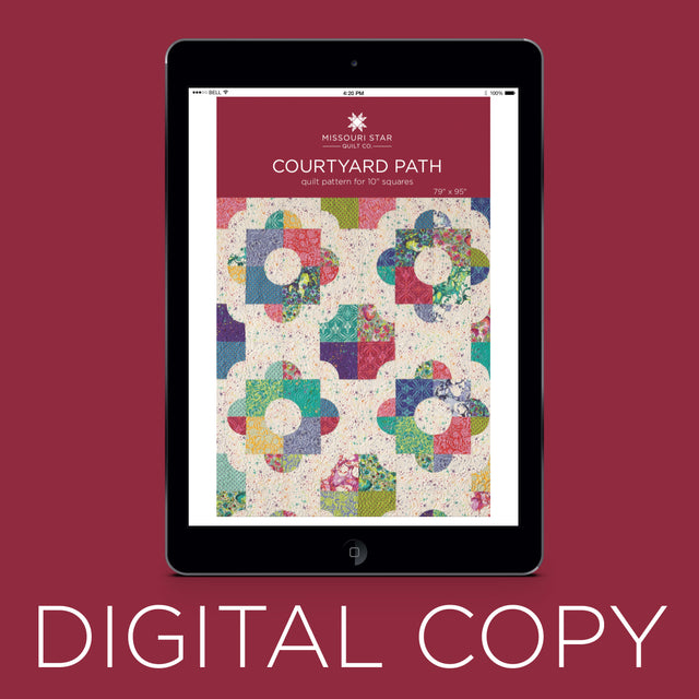 Digital Download - Courtyard Path Quilt Pattern by Missouri Star Primary Image