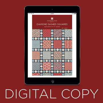 Digital Download - Diamond Sashed Squares Quilt Pattern by Missouri Star Primary Image