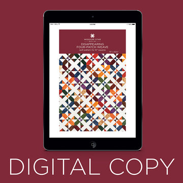 Digital Download - Disappearing Four-Patch Weave Quilt Pattern by Missouri Star Primary Image