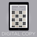 Digital Download - Disappearing Pinwheel Churn Dash Quilt Pattern by Missouri Star