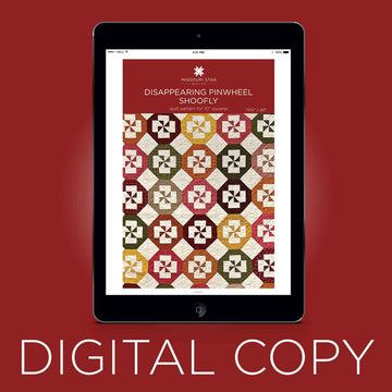 Digital Download - Disappearing Pinwheel Shoofly Quilt Pattern by Missouri Star Primary Image
