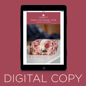 Digital Download - Fancy Zip Travel Tote Pattern by Missouri Star Primary Image