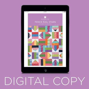 Digital Download - Fence Rail Star Quilt Pattern by Missouri Star Primary Image