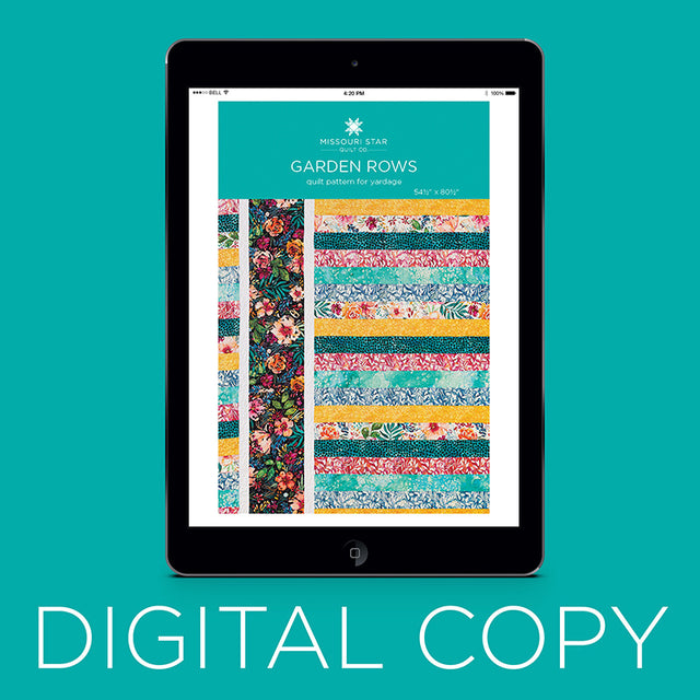 Digital Download - Garden Rows Quilt Pattern by Missouri Star Primary Image