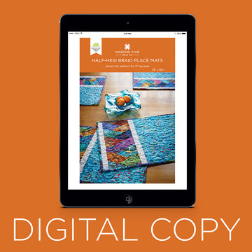 Digital Download - Half-Hexi Braid Place Mats Pattern by Missouri Star Primary Image