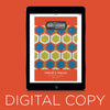 Digital Download - Heidi's Hexis Quilt Pattern from Man Sewing